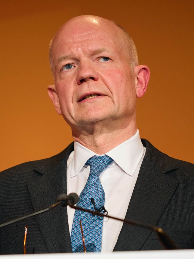 Rt Hon Lord (William) Hague — Former British Foreign Secretary and Leader of the Conservative Party