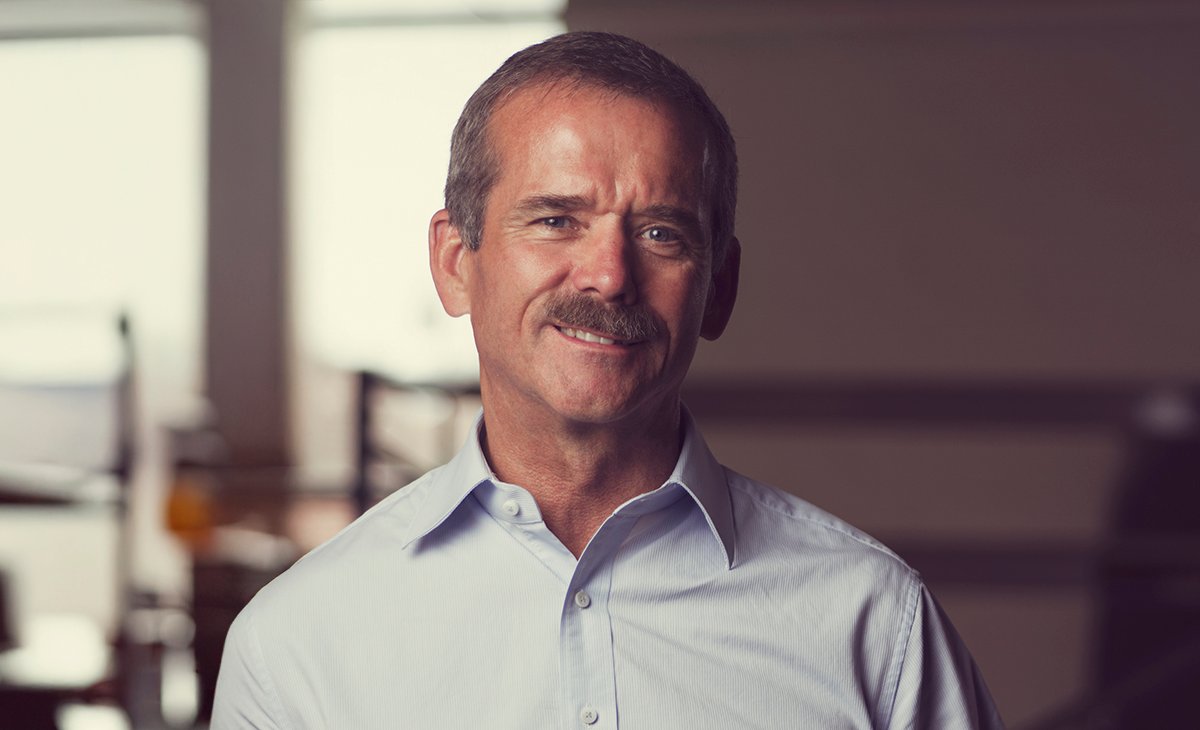 Chris Hadfield — Distinguished Former Commander of the International Space Station and Astronaut