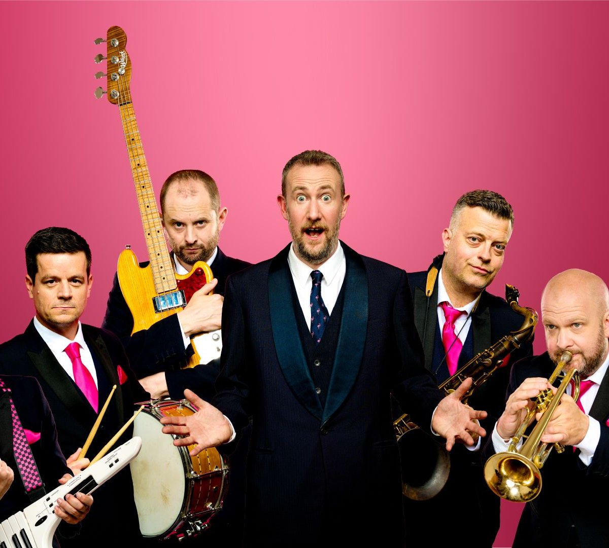 The Horne Section — Premier Musical Comedy Ensemble and Variety Performers