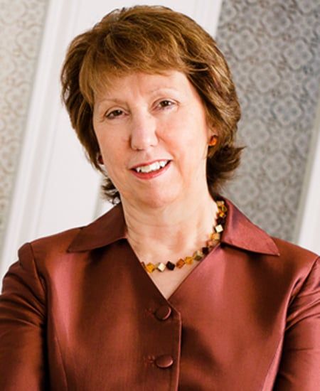 Baroness Catherine Ashton — Former High Representative of the EU for Foreign Affairs and Security Policy