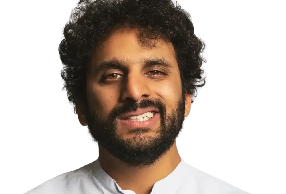 Nish Kumar — Acclaimed satirical comedian, television presenter and political podcaster