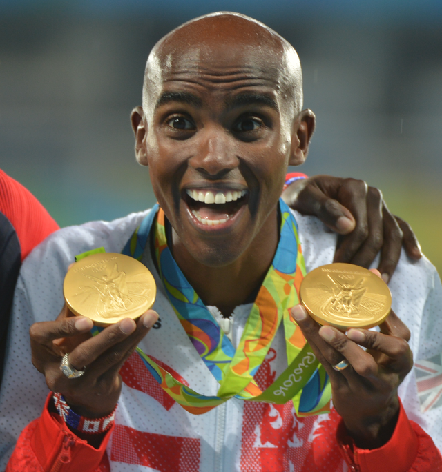 Sir Mohamed (Mo) Farah — Highly Decorated Olympic, World and European Long-Distance Champion